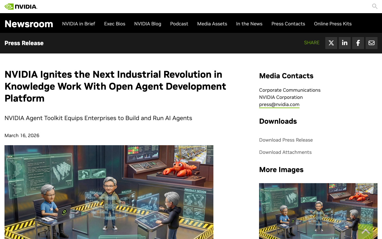 NVIDIA AI Agents Platform — OpenShell, AI-Q, Agent Toolkit
