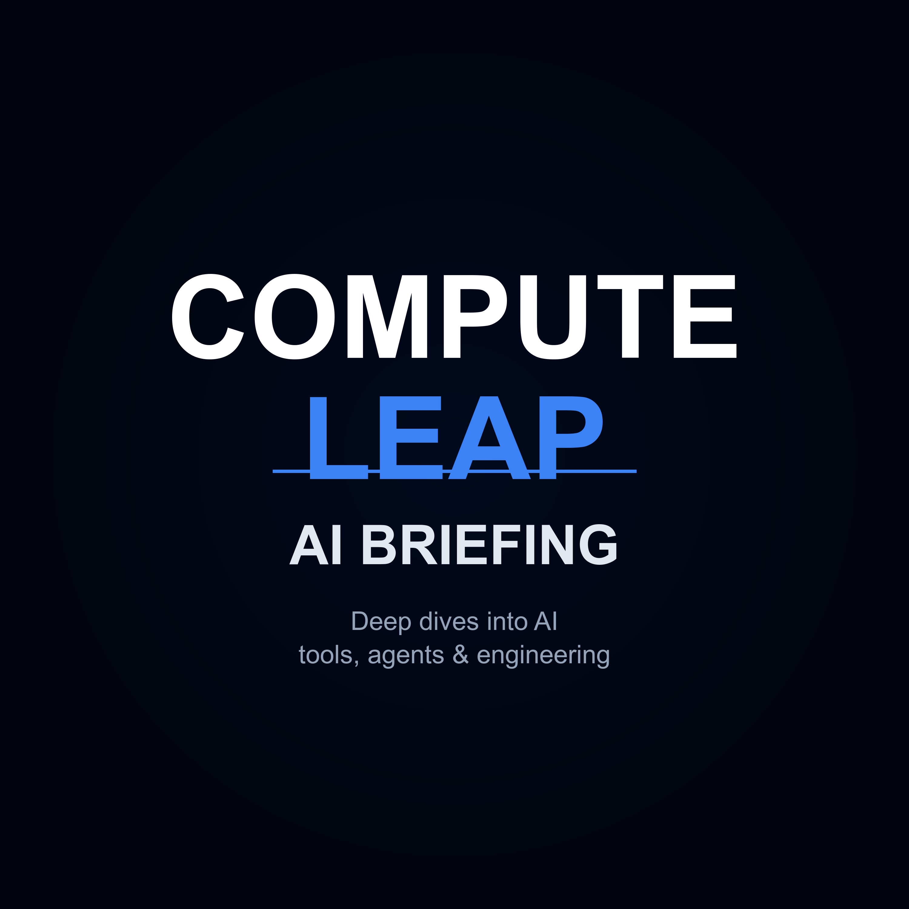 ComputeLeap AI Briefing podcast artwork